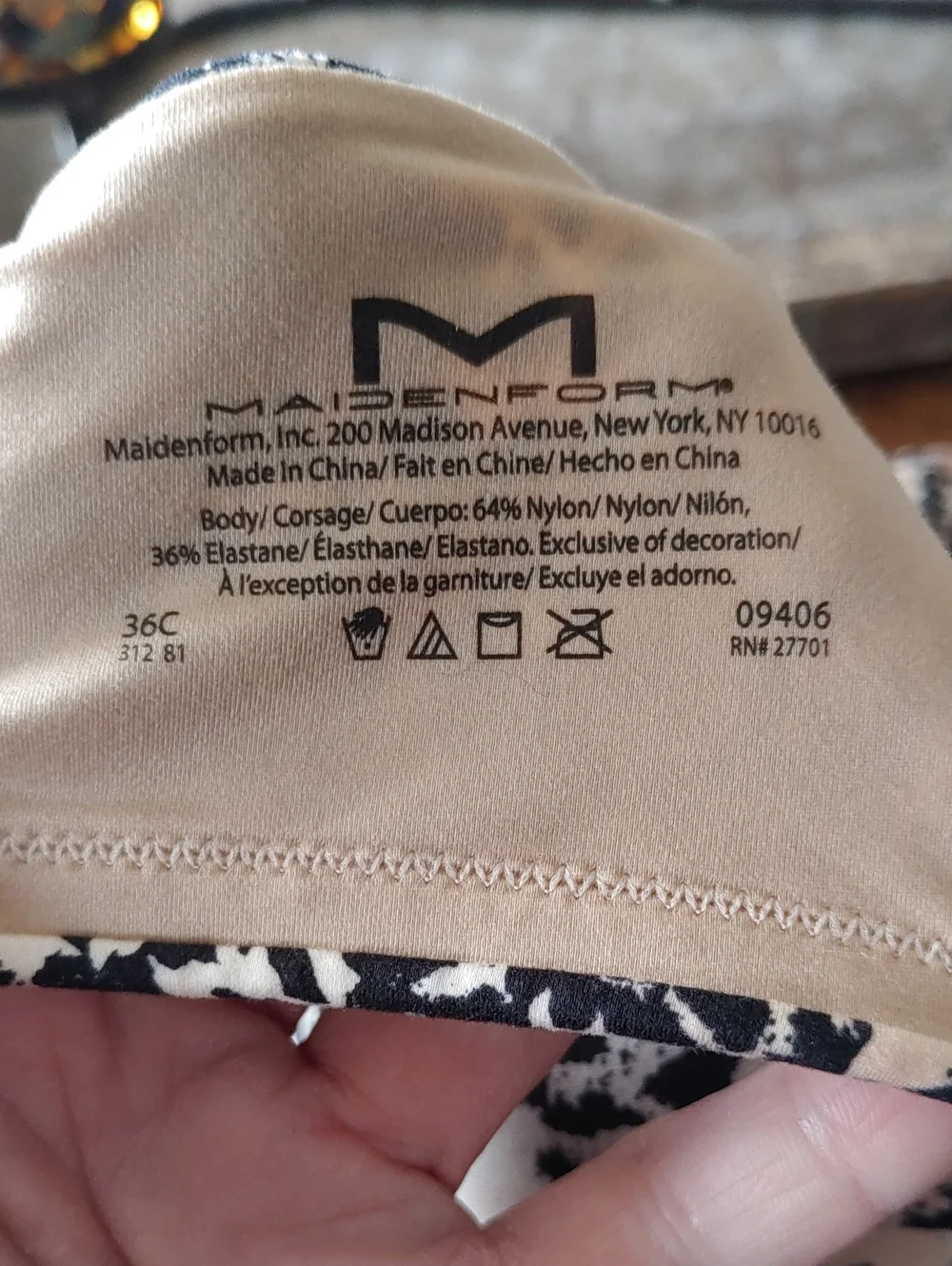 Maidenform 36c sexy